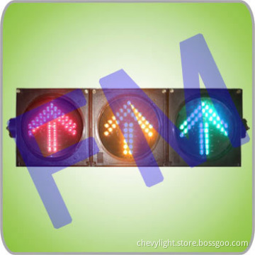 200mm Small Lens Arrow LED Traffic Light (FX200-3-35-3A)